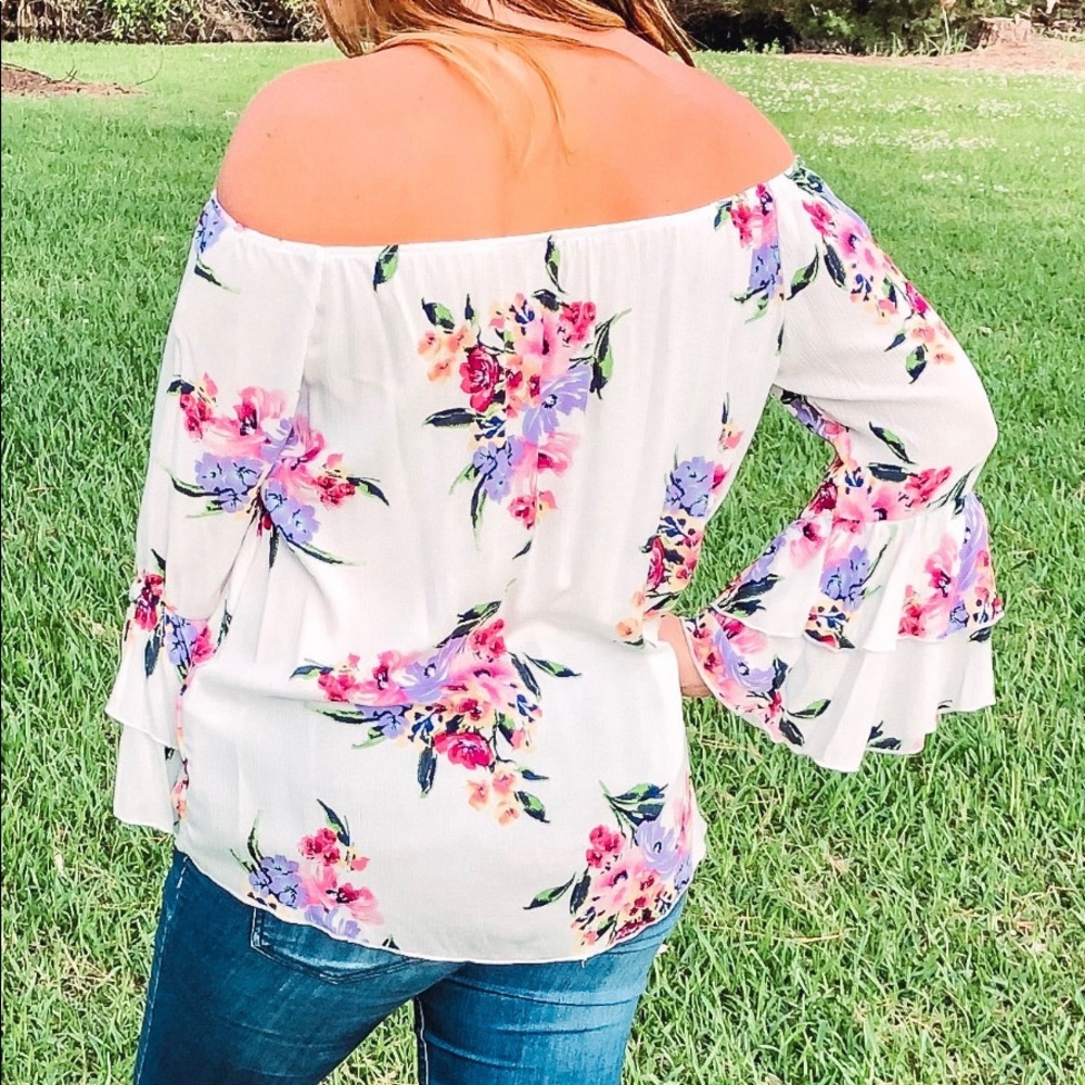 On/ Off shoulder top